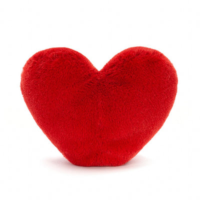 Amuseable Red Heart - Large 7 Inch by Jellycat Toys Jellycat   