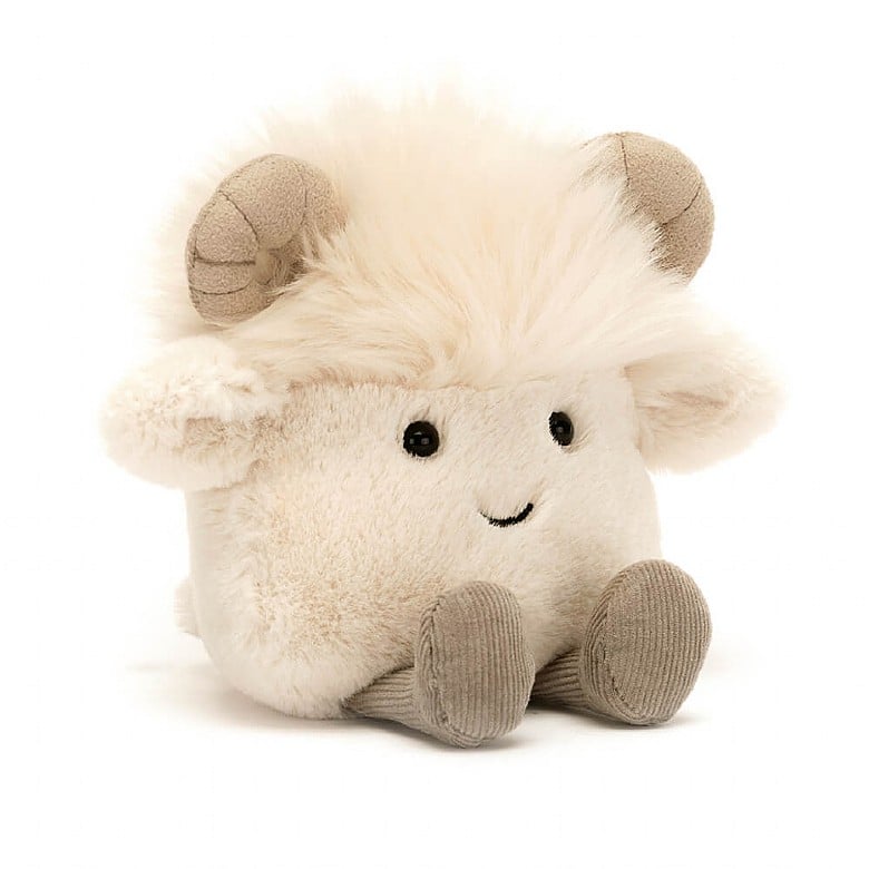 Amuseabean Ram - 4 Inch by Jellycat