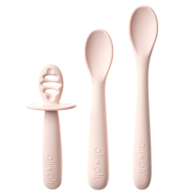 3 Piece Multi Stage Spoon Set - Blush by Ali + Oli