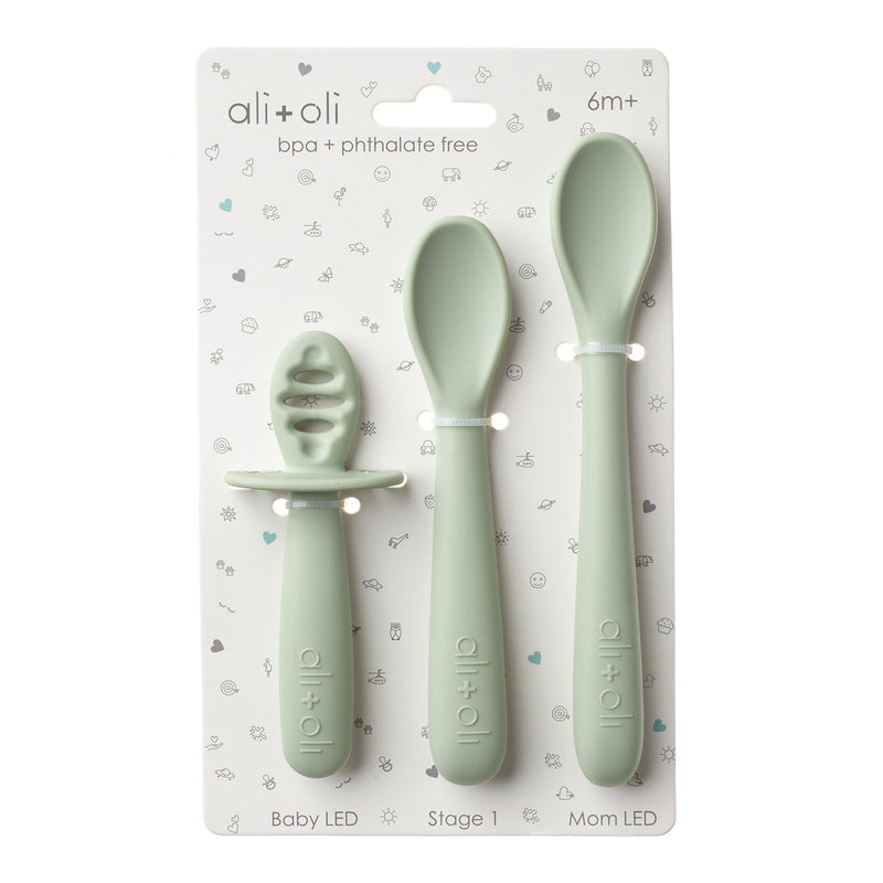 3 Piece Multi Stage Spoon Set - Pine by Ali + Oli