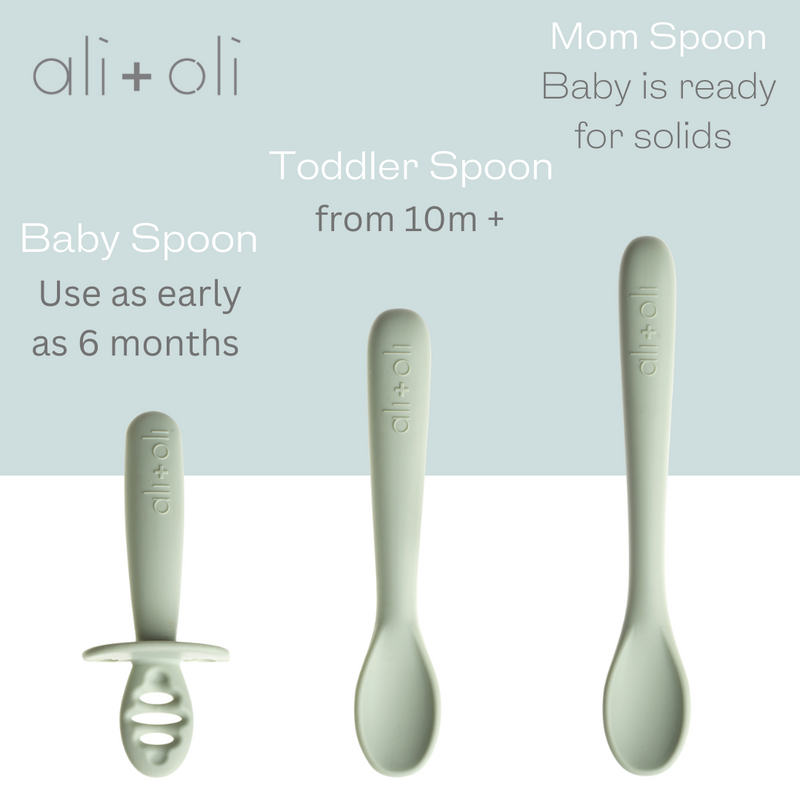 3 Piece Multi Stage Spoon Set - Pine by Ali + Oli