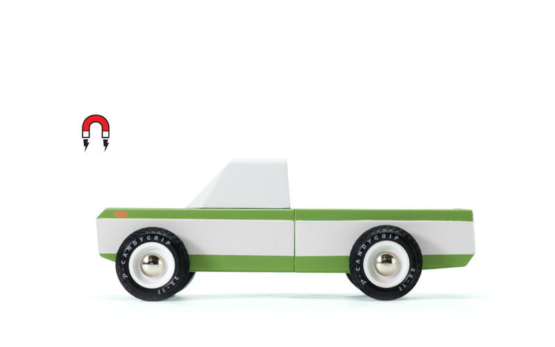 Longhorn Olive Pickup Truck by Candylab Toys Toys Candylab Toys   