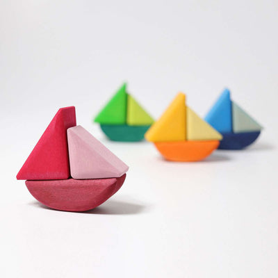 Rolling Boats by Grimm's Toys Grimm's   