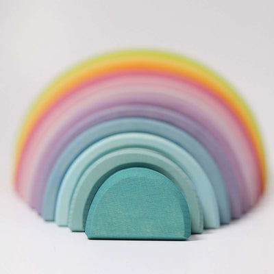 Large Rainbow - Pastel by Grimm's Toys Grimm's   