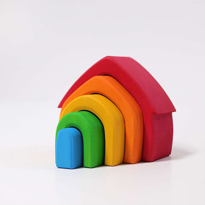 Colorful House by Grimm's Toys Grimm's   