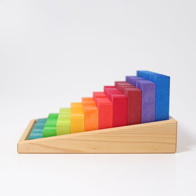 Small Stepped Counting Blocks by Grimm's Toys Grimm's   