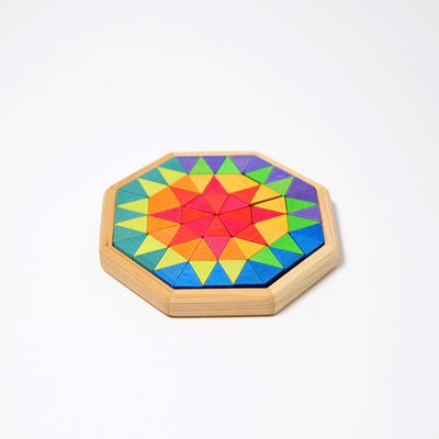 Small Octagon Wooden Building Toy by Grimm's Toys Grimm's   