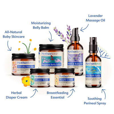 Nurturing Life Gift Set by Motherlove Herbal Bath + Potty Motherlove   