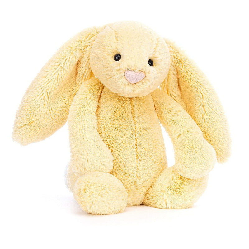 Bashful Lemon Bunny - Small 7 Inch by Jellycat Toys Jellycat   