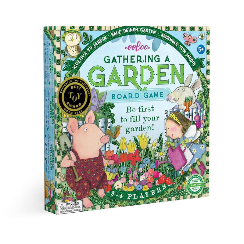 Gathering a Garden - Foil Game by Eeboo Toys Eeboo   