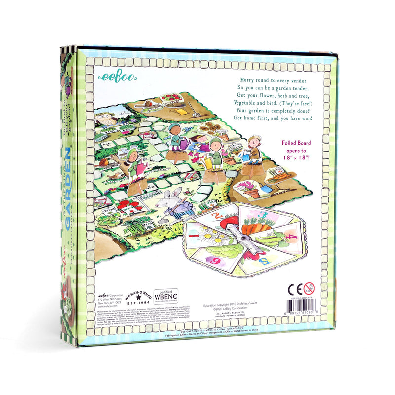 Gathering a Garden - Foil Game by Eeboo Toys Eeboo   