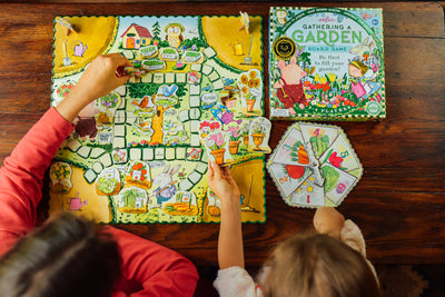 Gathering a Garden - Foil Game by Eeboo Toys Eeboo   