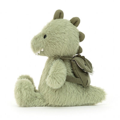 Backpack Dino - 10 Inch by Jellycat Toys Jellycat   