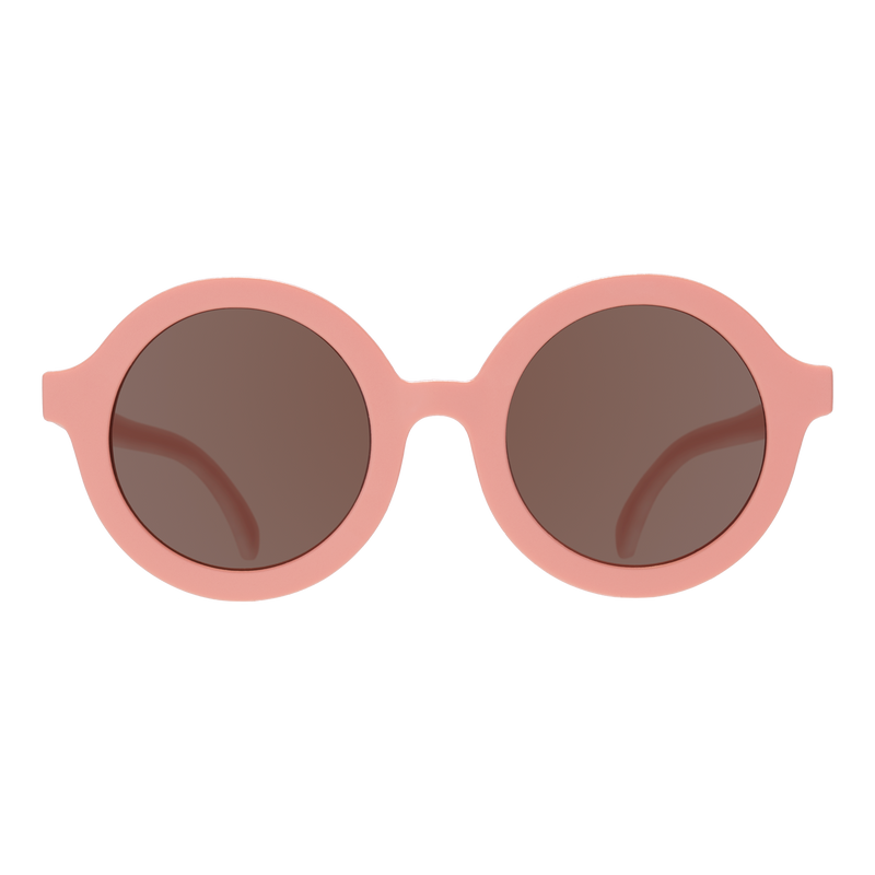 Euro Round Sunglasses - Peachy Keen with Amber Lens by Babiators Accessories Babiators   