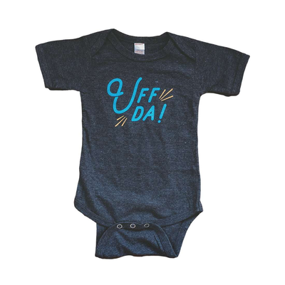 Cotton Bodysuit - Uff Da by Sweetpea + Co Apparel Sweetpea + Co   