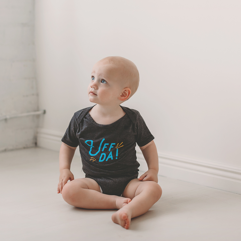 Cotton Bodysuit - Uff Da by Sweetpea + Co Apparel Sweetpea + Co   