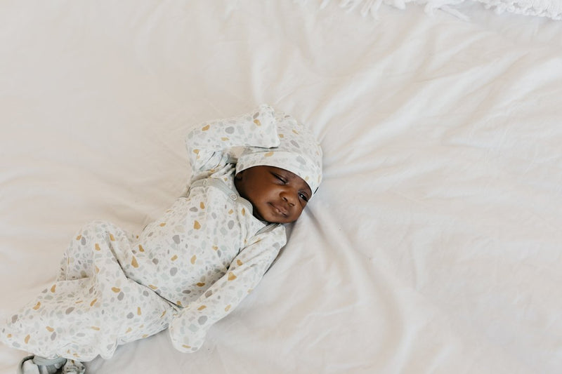 Newborn Top Knot Hat - Arlo by Copper Pearl Accessories Copper Pearl   