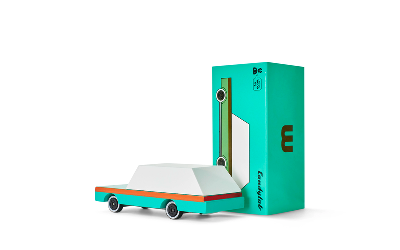 Teal Wagon Candycar by Candylab Toys Toys Candylab Toys   