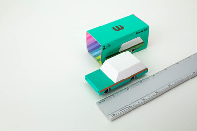 Teal Wagon Candycar by Candylab Toys Toys Candylab Toys   