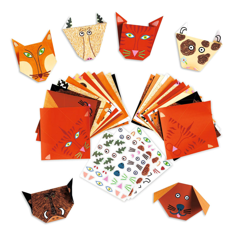 Origami Paper Craft Kit - Animals by Djeco Toys Djeco   