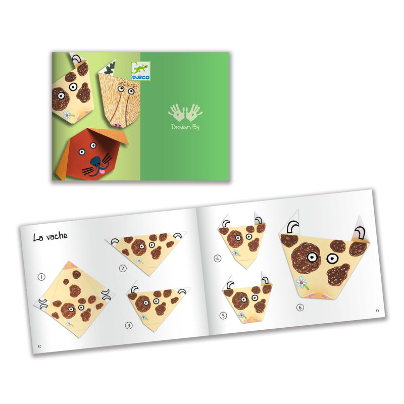 Origami Paper Craft Kit - Animals by Djeco Toys Djeco   