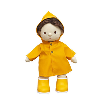 Dinkum Doll Rainy Play Outfit - Yellow by Olli Ella Toys Olli Ella   