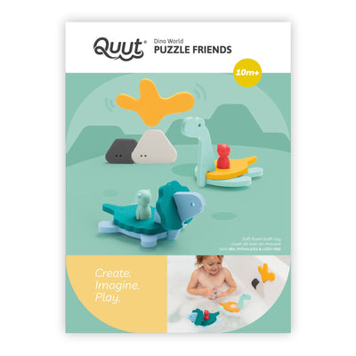 Bath Puzzle Friends - Dino World by Quut Toys Toys Quut Toys   