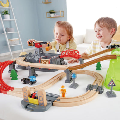 Railway Bucket Builder Set by Hape Toys Hape   