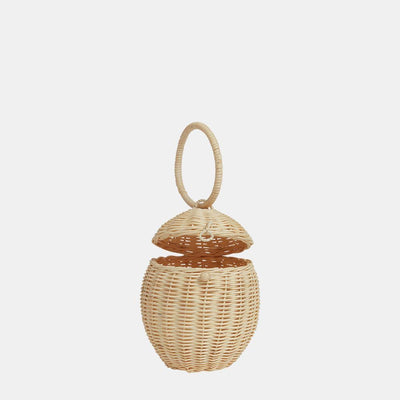 Rattan Egg Basket by Olli Ella Accessories Olli Ella   