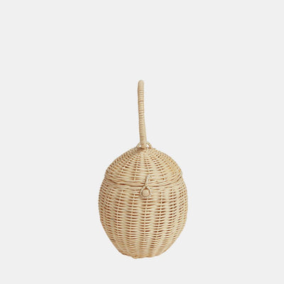 Rattan Egg Basket by Olli Ella Accessories Olli Ella   