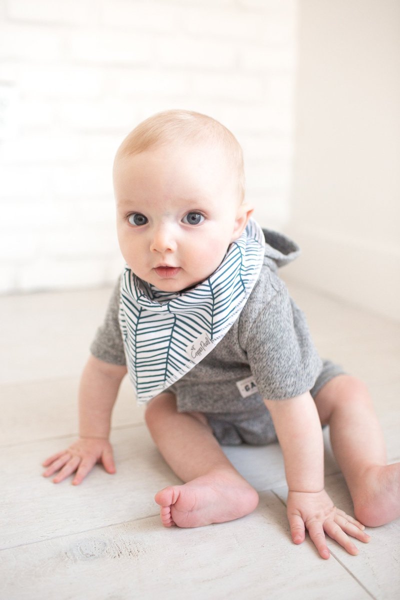 Single Bandana Bib - Cruise by Copper Pearl Nursing + Feeding Copper Pearl   