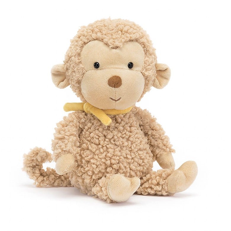 Fuzzkin Monkey - 9 Inch by Jellycat Toys Jellycat   