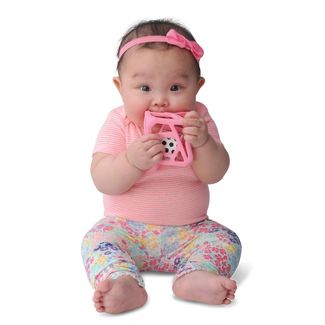 Chew Cube - Pink by Malarkey Kids Toys Malarkey Kids   