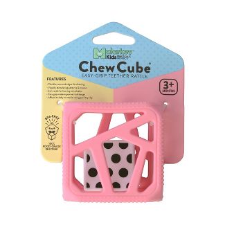 Chew Cube - Pink by Malarkey Kids Toys Malarkey Kids   