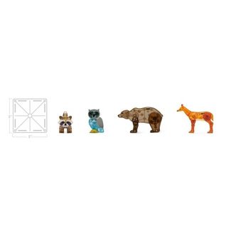 Forest Animals 25 Piece Set by Magna-Tiles Toys Magna-Tiles   