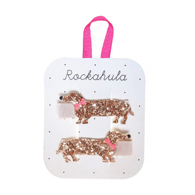 Morris Sausage Dog Clips by Rockahula Kids Accessories Rockahula Kids   