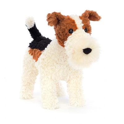 Dapper Dog Hector Fox Terrier by Jellycat Toys Jellycat   