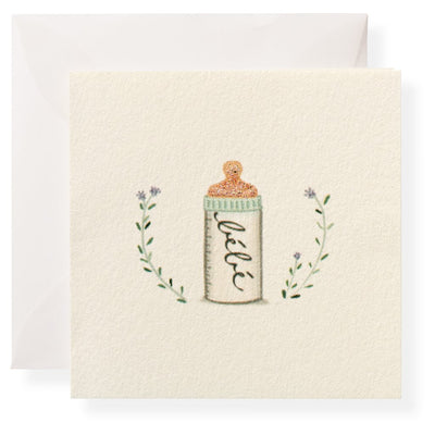 Bottle Enclosure Card by Karen Adams Designs Paper Goods + Party Supplies Karen Adams Designs   