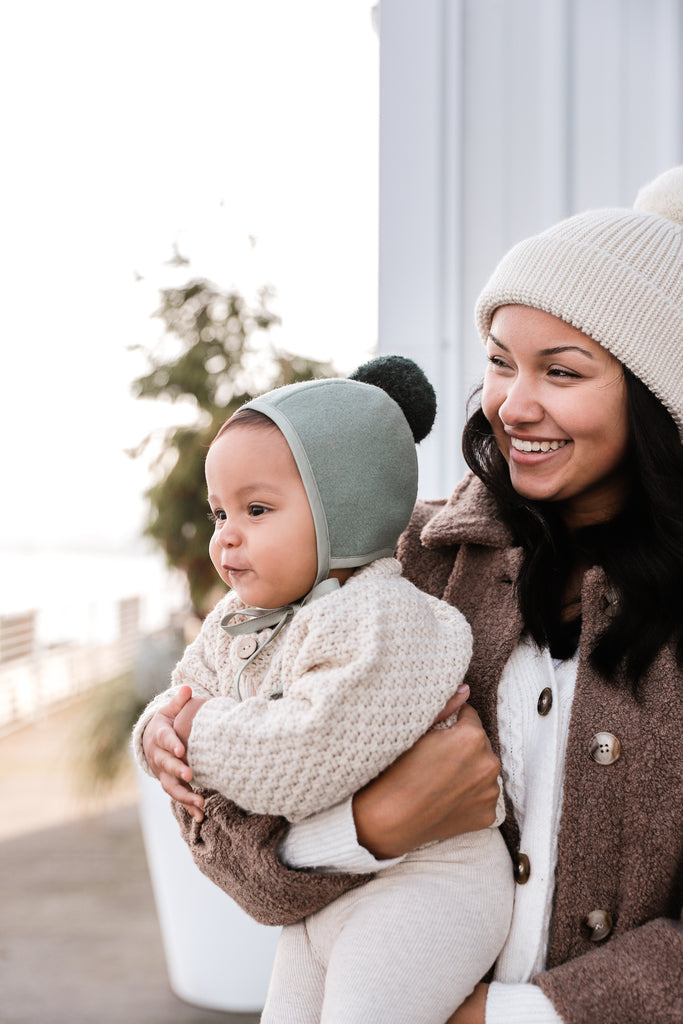 Pom Bonnet - Hillside by Briar Baby Accessories Briar Baby   