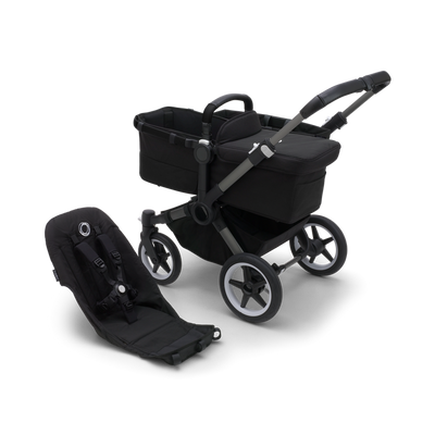 Bugaboo Donkey 5 Mono Base + Style Set Gear Bugaboo Graphite/Midnight Black  