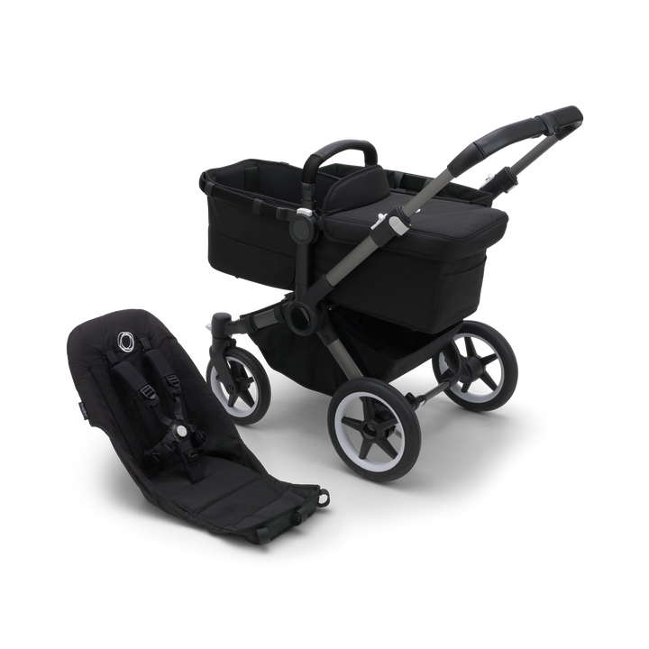 Bugaboo Donkey 5 Mono Base + Style Set Gear Bugaboo Graphite/Midnight Black  