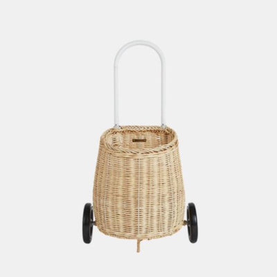 Rattan Original Luggy - Straw by Olli Ella Toys Olli Ella   