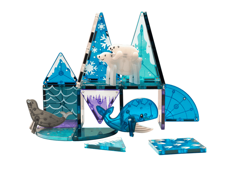 Arctic Animals 25 Piece Set by Magna-Tiles Toys Magna-Tiles   