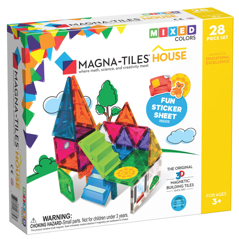 House 28 Piece Set by Magna-Tiles Toys Magna-Tiles   