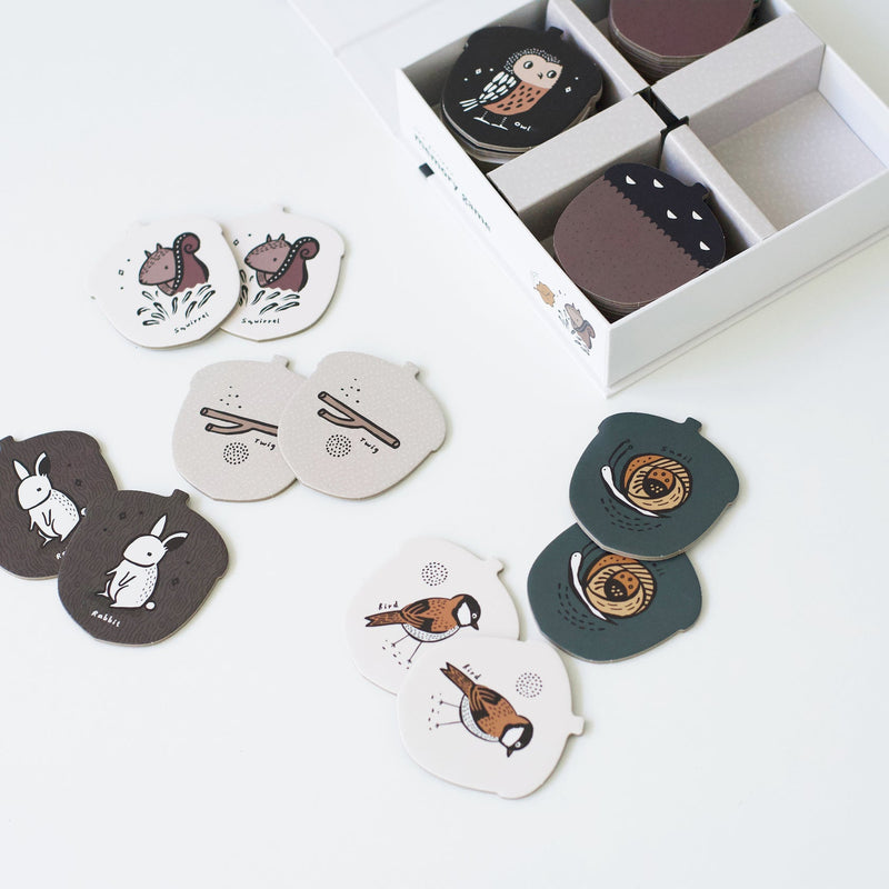 Memory Game - Woodland by Wee Gallery Toys Wee Gallery   