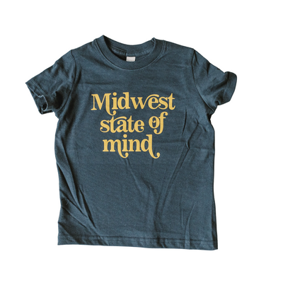 Midwest State of Mind Kids' Tee by Sweetpea + Co Apparel Sweetpea + Co   