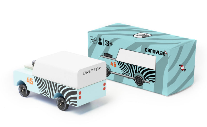 Mini Zebra Drifter by Candylab Toys Toys Candylab Toys   