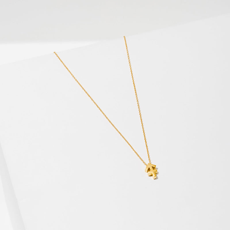 Zodiac Necklace - 24K Gold Plated by Larissa Loden Accessories Larissa Loden Sagittarius  