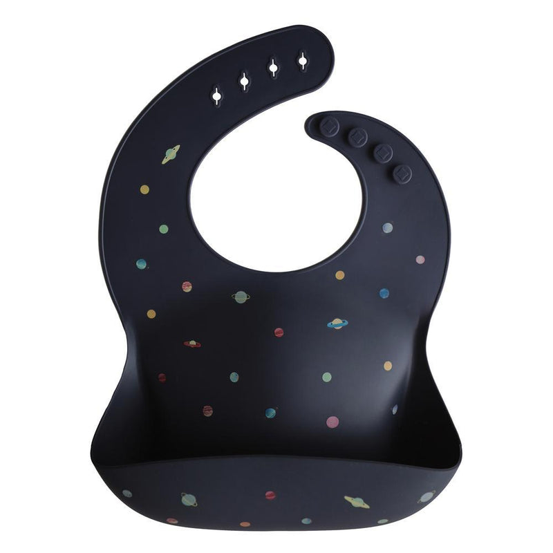 Silicone Baby Bib - Planets by Mushie & Co Nursing + Feeding Mushie & Co   