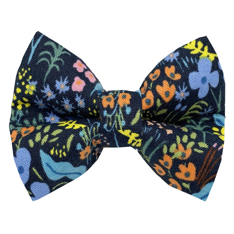 Nightfall Garden Dog Bow Tie - Large Pets Rose City Pup   